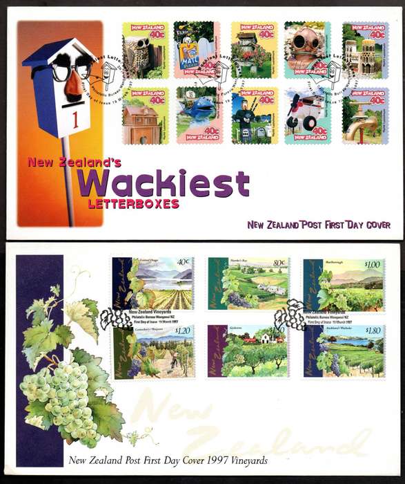 New Zealand selection of (x15) first day covers - as per scans - great lot - good value.