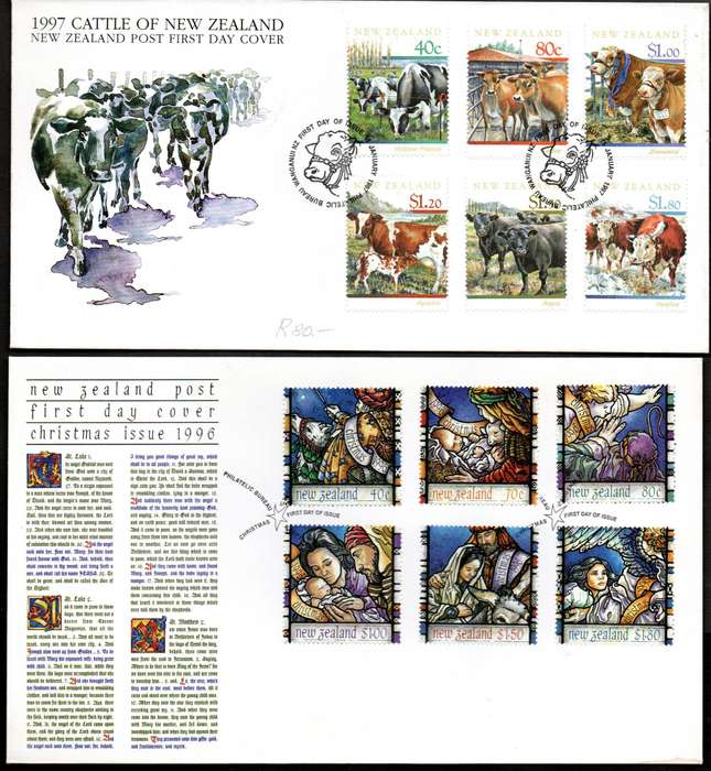 New Zealand selection of (x15) first day covers - as per scans - great lot - good value.