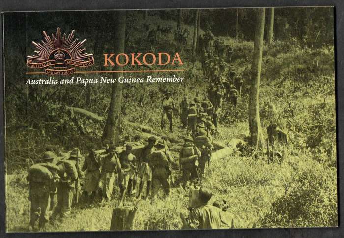 Australia 2010 Kokoda premium mint booklet  great item.