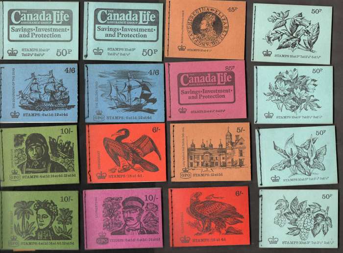 GB selection of (x26) stitched mint/complete booklets - as per scans - good value lot.