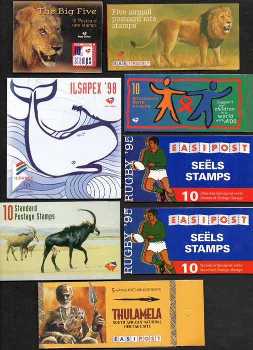 RSA selection of (x12) mint and complete booklets - as per scans - good total CV.
