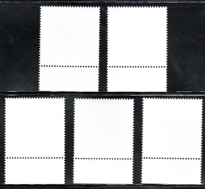 Namibia 2013 5th def add values (birds) set of (x5) umm imprint singles - SACC773-65.