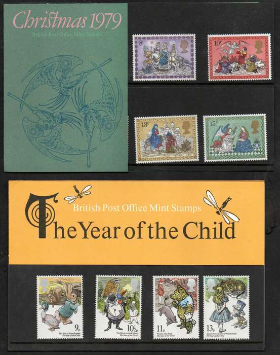 GB selection of (x7) mint presentation packs - as per scans.