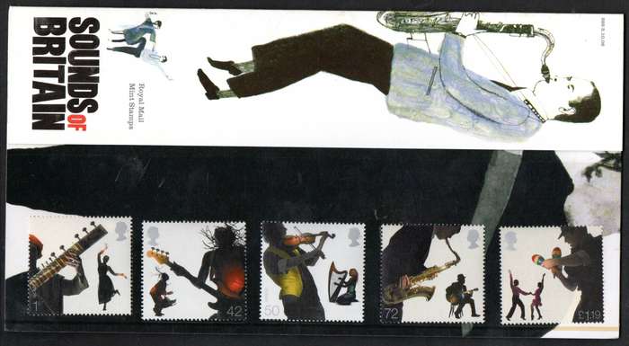 GB 2006 Sounds of Britain presentation pack no 388 - as per scans - read.