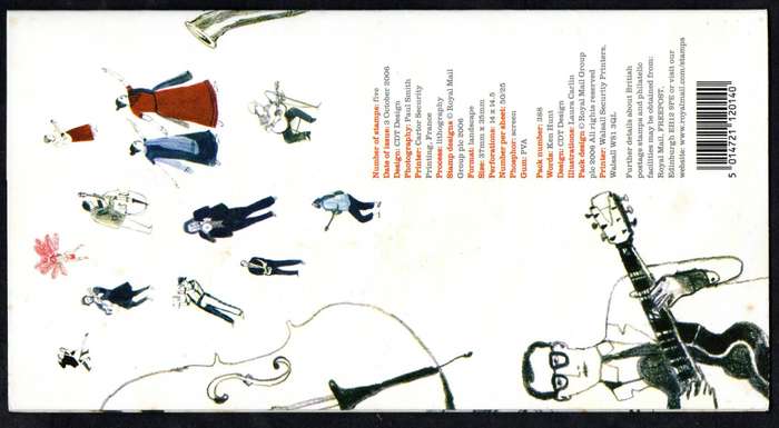 GB 2006 Sounds of Britain presentation pack no 388 - as per scans - read.