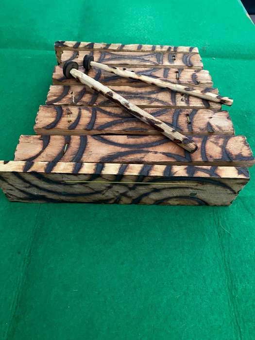 AFRICAN WOODEN XYLOPHONE