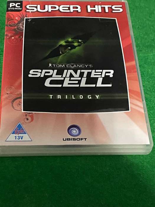 Splinter Cell PC Game 3 discs