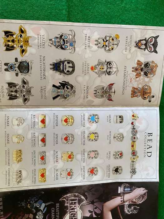 FRIGHTLINGS UK SOLID SILVER CHARM AND BRACELET