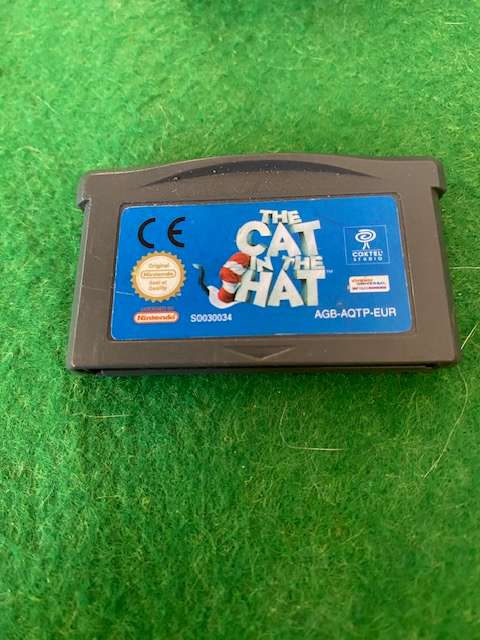 NINTENDO GAME BOY ADVANCED CAT IN THE HAT GAME