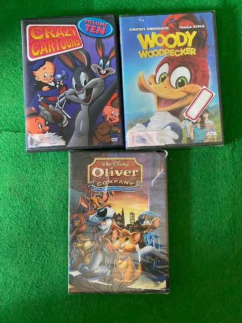 3 X KIDS DVD SET