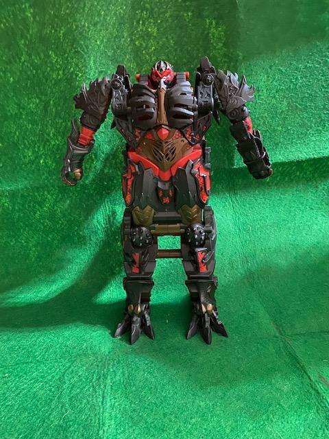TRANSFORMERS The Last Knight Mega 1-step Turbo ChargerDragon Storm Figure