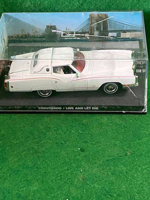 007  CORVORADO (LIVE AND LET DIE) COLLECTABLE METAL CAR