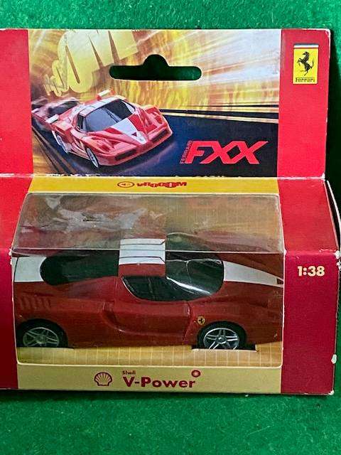 HOTWHEELS SHELL POWER FERARI FXX COLLECTABLE  METAL CAR