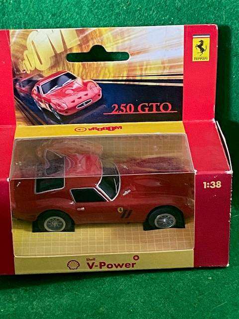 HOTWHEELS SHELL POWER FERARI 250 GTO COLLECTABLE METAL CAR