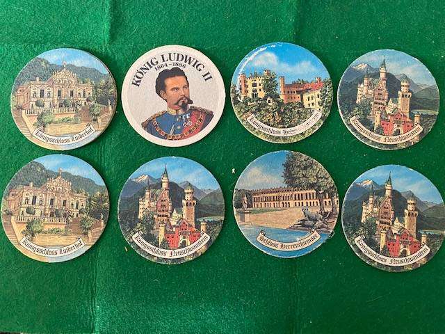 COLLECTABLE  VINTAGE GERMAN BEER COASTERS
