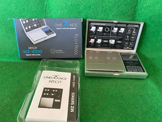 ONBALANCE MYCO MZ 1000 DIGITAL MINI SCALE 1000G X 0.1G