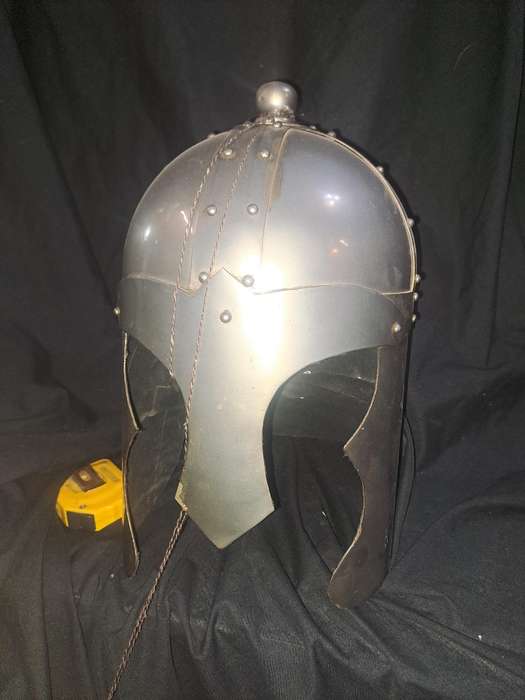 King Arthur helmet metal