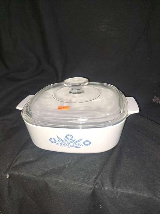 Vintage corning ware bule cornflower