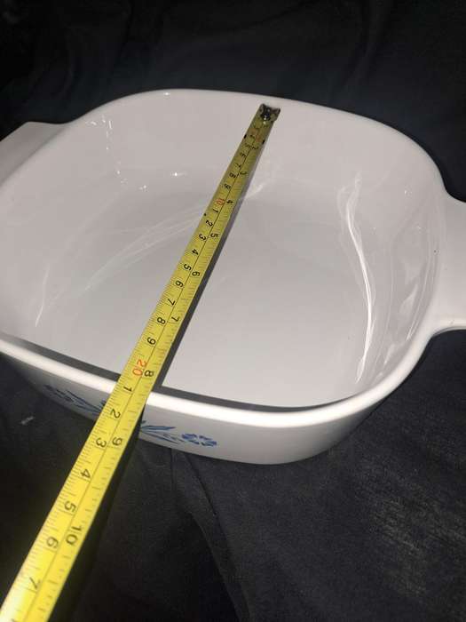 Vintage corning ware bule cornflower