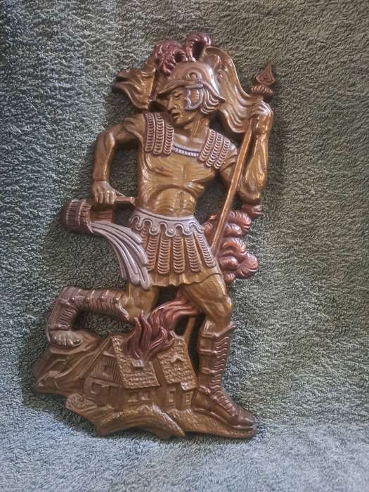 Saint florin resin plark