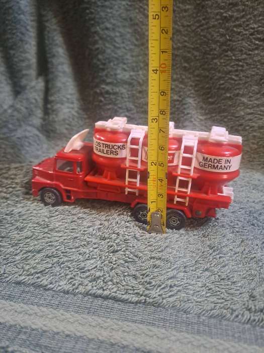 Corgi Juniors red scania truck