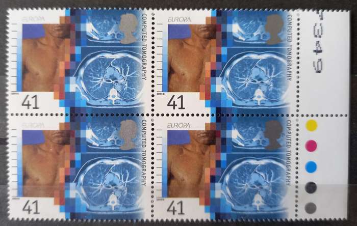 Britain 1994 Medical Discoveries FDC + 4 MNH blocks of 4