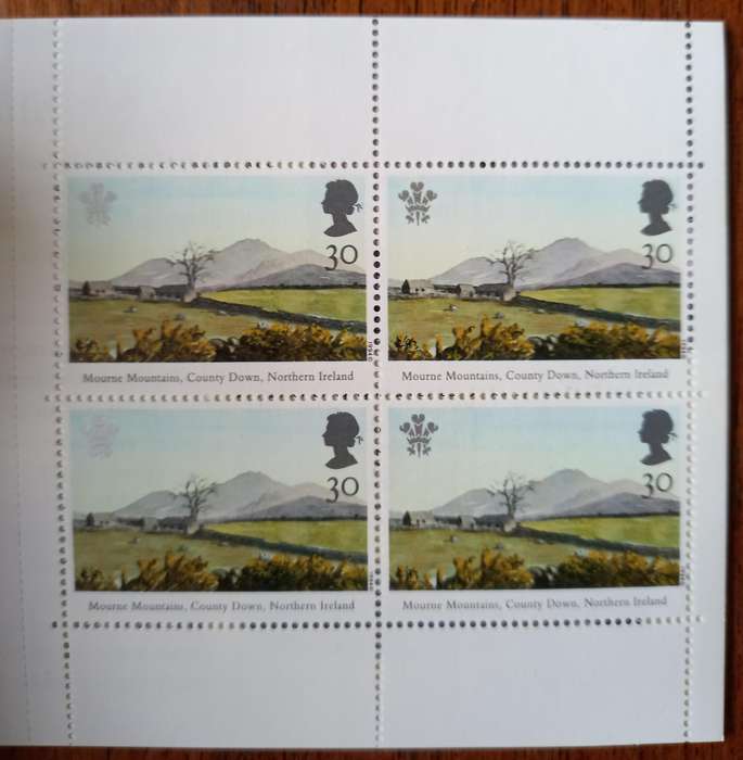 Britain 1994 Northern Ireland FDC + unused Book of Stamps