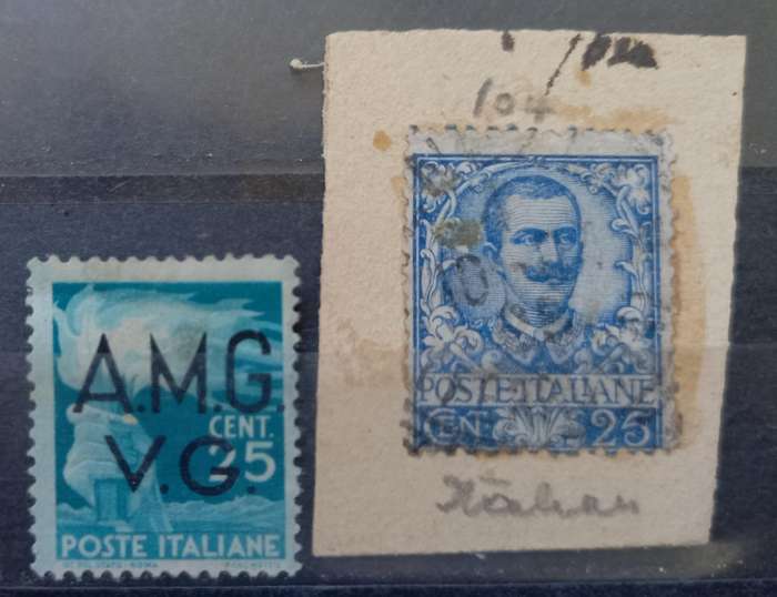 Italy lot of 8 early stamps
