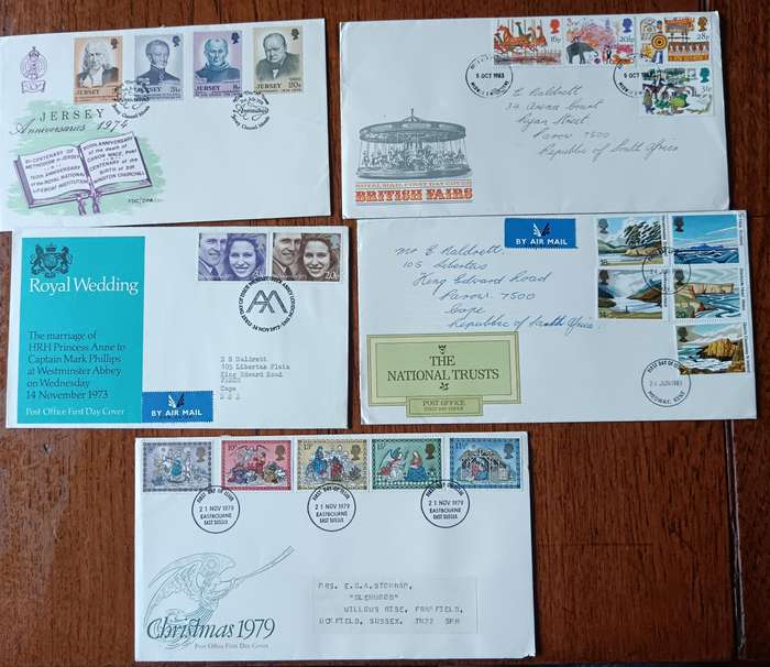Great Britain lot of 17 first day covers 1960s to 1980s