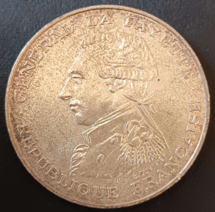 France 100 Francs 1987 silver coin