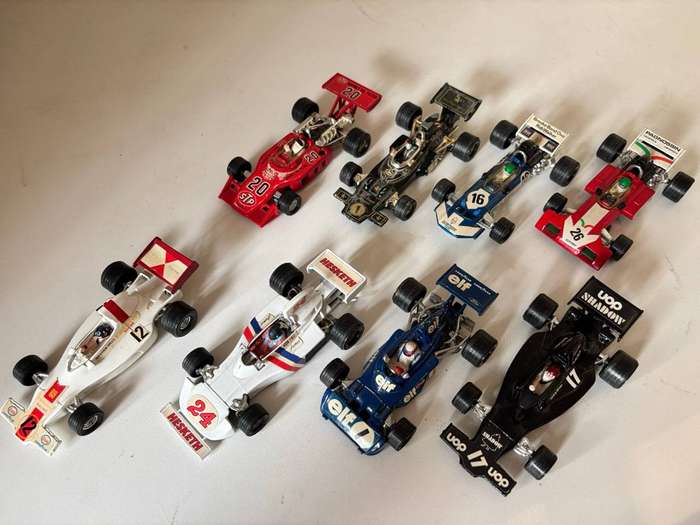 Corgi Single Seater Job Lot x8 Models (Corgi +/-1:43 made in Britain)