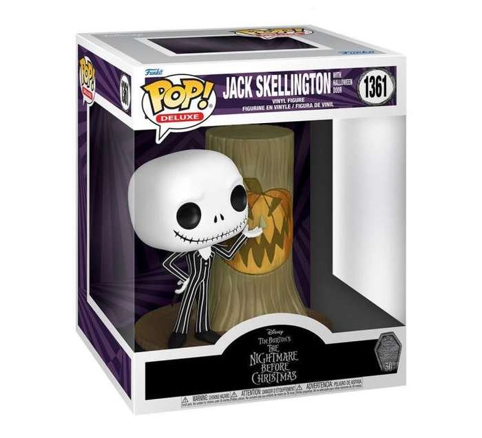 Funko POP! DLX NBX 30TH JACK W/ HALLOWEEN TOWN DOOR VIN FIG