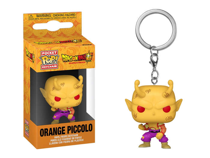 Funko POP! KEYCHAIN DRAGONBALL SUPER SUPERHERO ORANGE PICCOLO