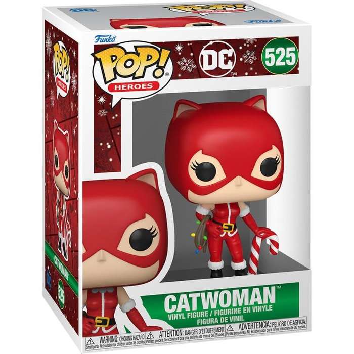 Funko POP! HEROES HOLIDAY S4 CATWOMAN VIN FIG