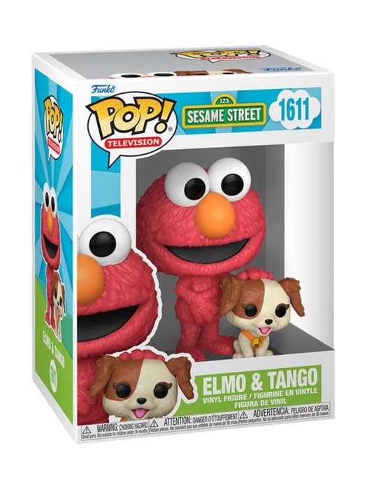 Funko POP! TV SESAME STREET S3 ELMO & TANGO VIN FIG