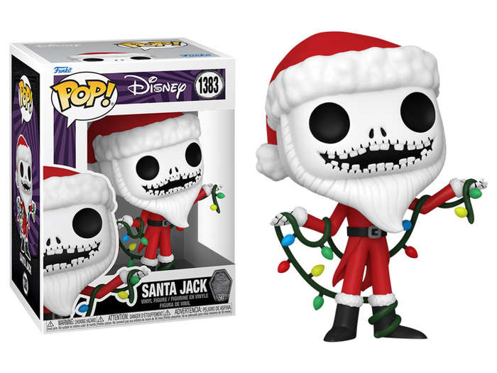 Funko POP! DISNEY NBX 30TH SANTA JACK VIN FIG