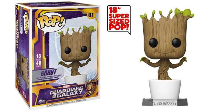 Funko POP! GOTG 18IN DANCING GROOT VINYL FIG
