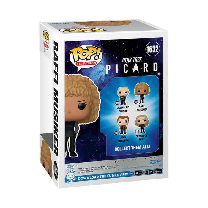 Funko POP! TV STAR TREK PICARD RAFFI MUSKIER VIN FIG