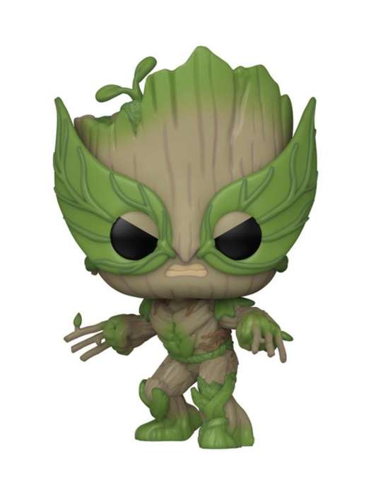 Funko POP! MARVEL WE ARE GROOT WOLVERINE VIN FIG