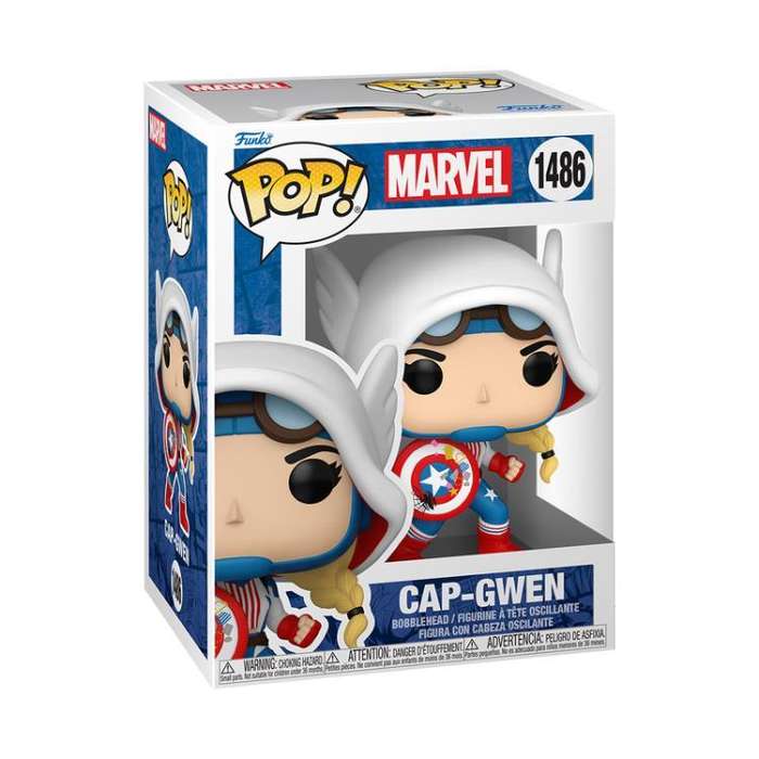 Funko POP! MARVEL SGGV CAPTAIN AMERICA GWEN FIG