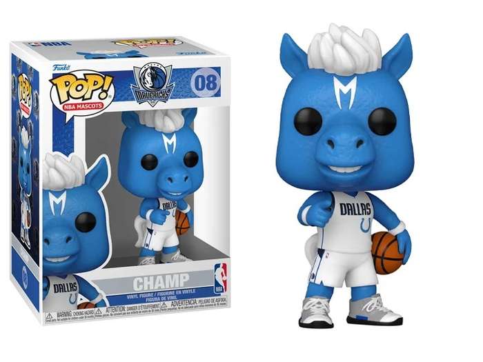 Funko POP! NBA MASCOTS DALLAS CHAMP VIN FIG