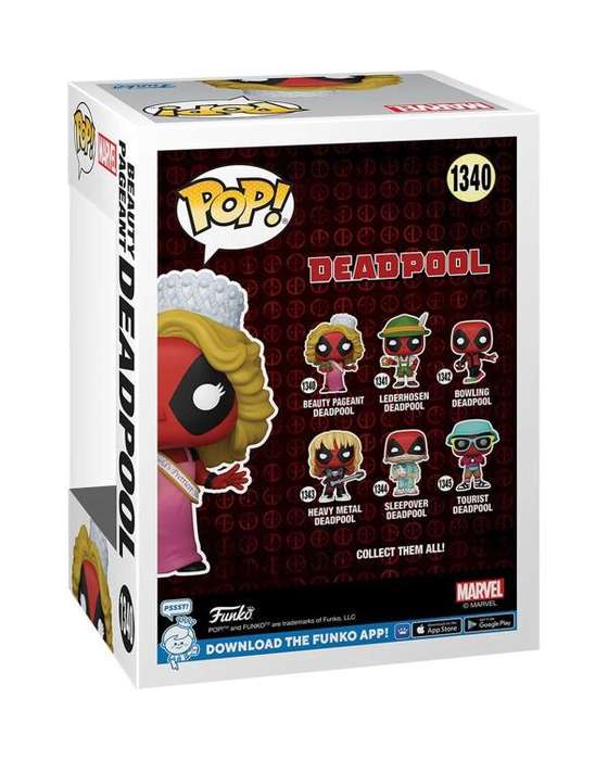 Funko POP! MARVEL DEADPOOL BEAUTY PAGEANT VIN FIG