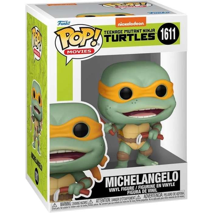 Funko POP! MOVIES TMNT MICHELANGELO SAUSAGE LINK NUNCHUCKS