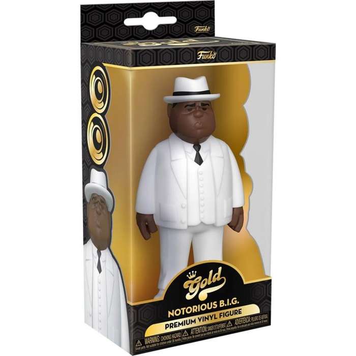 Funko VINYL GOLD BIGGIE SMALLS WHITE SUIT 5IN VINYL FIG