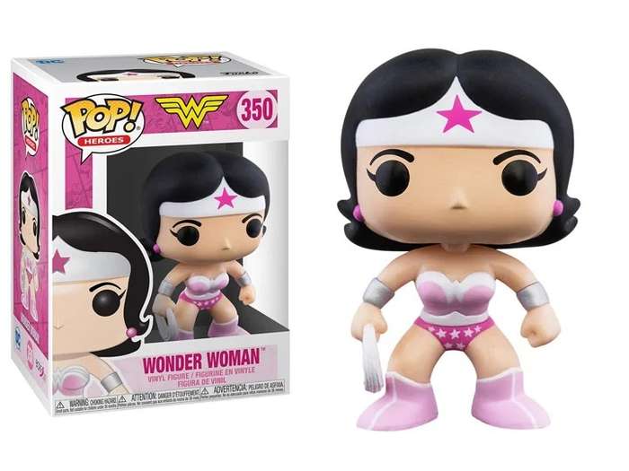Funko POP! BREAST CANCER AWARENESS WONDER WOMAN VIN FIG