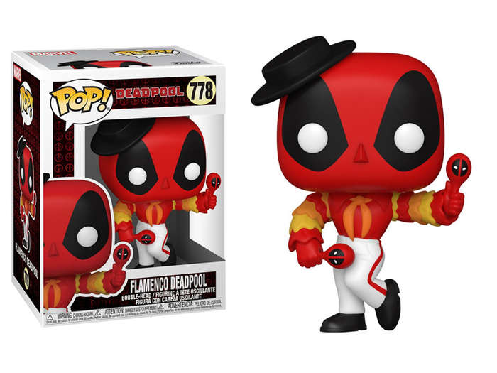 Funko POP! MARVEL DEADPOOL 30TH FLAMENCO DEADPOOL VIN FIG