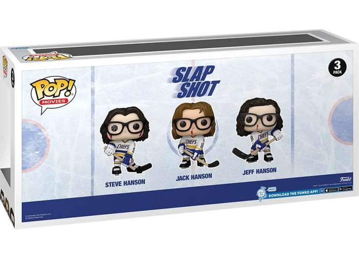 Funko POP! MOVIES SLAP SHOT THE HANSONS 3PK VIN FIG