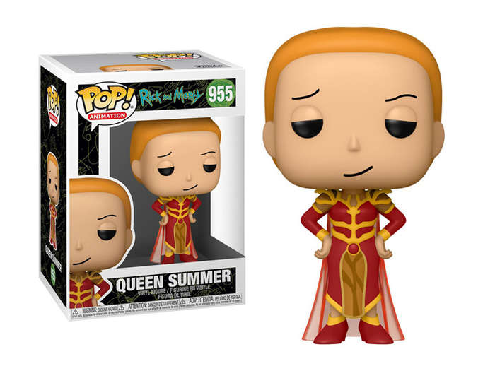 Funko POP! ANIMATION RICK & MORTY MORTY QUEEN SUMMER VIN FIG
