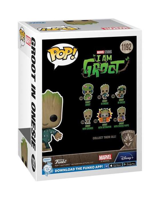 Funko POP! MARVEL I AM GROOT GROOT PJS DANCING VINYL FIG