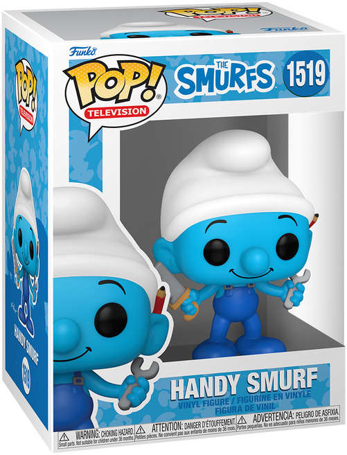 Funko POP! TV SMURFS HANDY SMURF VIN FIG